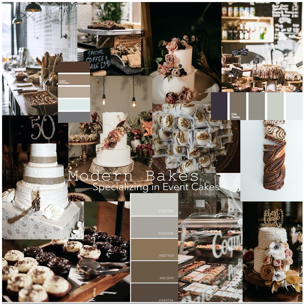 modern bakes moodboard