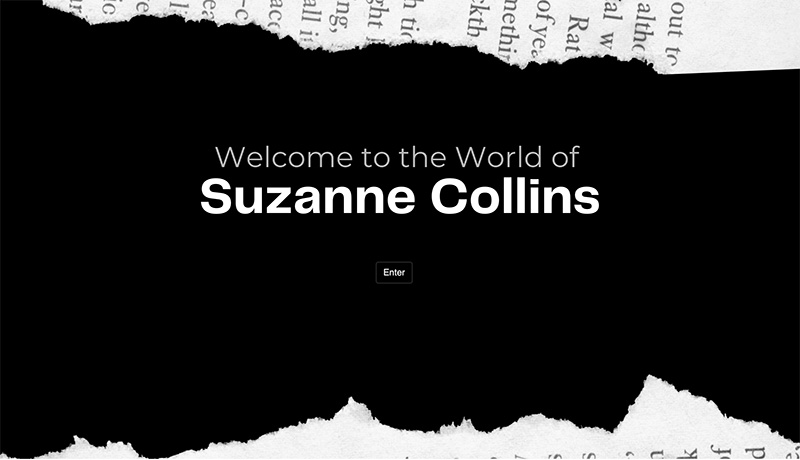 Suzanne Collins Site Image